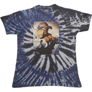 2Pac Photo Swirl (Wash Collection) Blue XL Риза (<![CDATA[2PACTS37MDD04]]>)
