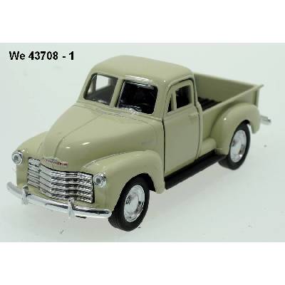 Welly Chevrolet 3100 Pickup 1953 cream code 43708 modely aut 1:34