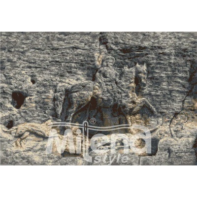 Milena Style Мадарски конник - гоблен със схема конци Ariadna 1: 4