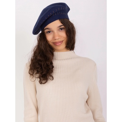 Wool Fashion Italia Baret-AT-CZ-231605.21P Modrá