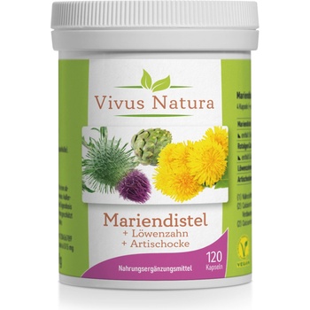 Vivus Natura Магарешки бодил (+ глухарче, + артишок) - 120 капсули