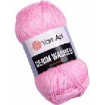 YARNART Denim Washed 906 Blush Плетива прежда (Denim Washed 906)