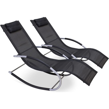 Garden Point Комплект от два люлеещи се градински шезлонга Orlando Garden Point (GAP092D)