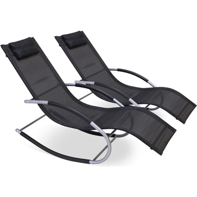 Garden Point Комплект от два люлеещи се градински шезлонга Orlando Garden Point (GAP092D)