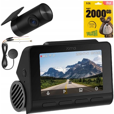 70Mai Dash Cam A810 4K + backup camera RC12