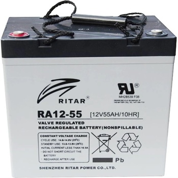 Ritar Оловна батерия RITAR (EV12-55), AGM, 12V, 55Ah, За електрически колички (RITAR-EV12-55)