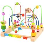 Tooky Toy Дървен лабиринт - Диви животни - Tooky Toy