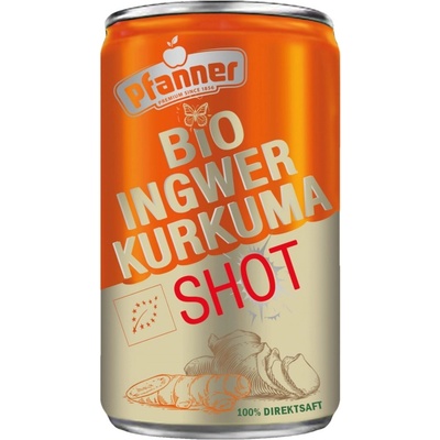 Pfanner BIO Ginger Curcuma shot 150 ml – Zbozi.Blesk.cz