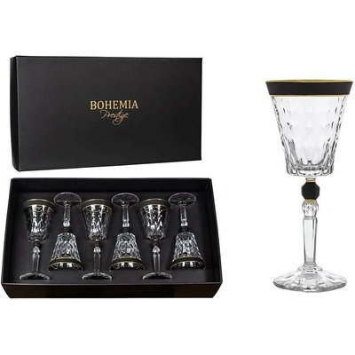 BOHEMIA PRESTIGE CONTE MODERN SKLENICE NA VÍNO 6 x 260 ml