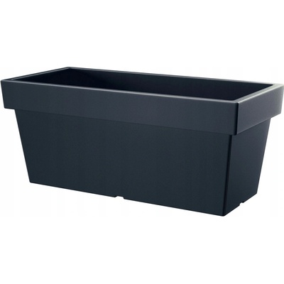 Prosperplast Květináč plast černý 57,8 x 26 x 24 cm