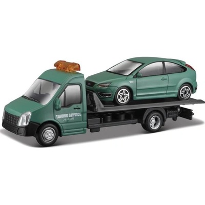 Bburago Bburago 1: 43 Пътна помощ + Ford Focus ST зелено