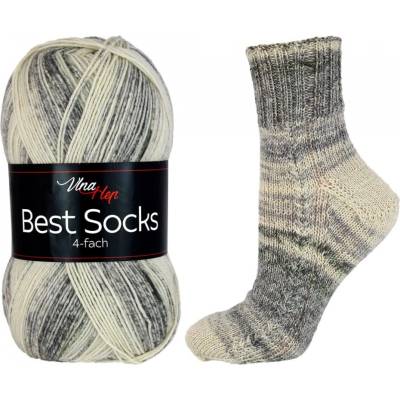 Best Socks - Vlna Hep - Ponožková příze 4 nitka Barva: 7324