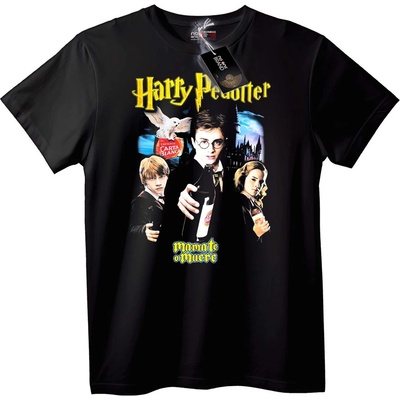 NOONEBRAND Тениска Harry Potter 'Mamate o Muere' - L, White