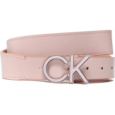 Calvin Klein Дамски колан Calvin Klein Re-Lock Inlay Logo Belt 30Mm K60K609607 TER (Re-Lock Inlay Logo Belt 30Mm K60K609607)
