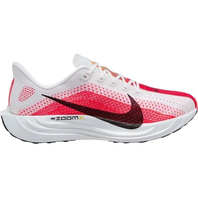Nike Мъжки маратонки Nike Pegasus Plus Trainers Mens - White/Crimson