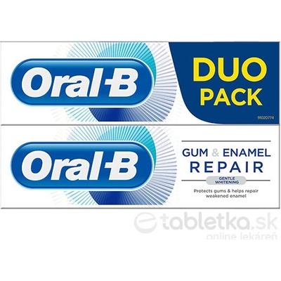 Oral B Gum & Enamel Repair Gentle Whitening 2 x 75 ml