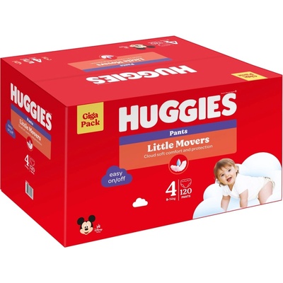 Huggies Little Movers Pants 4 120 ks