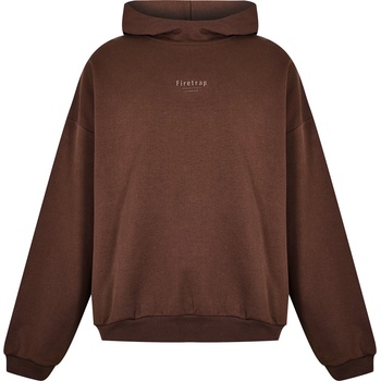 Firetrap Суичър Firetrap Men's Tonal Hoodie - Brown