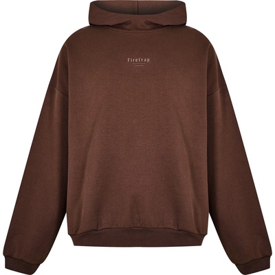 Firetrap Суичър Firetrap Men's Tonal Hoodie - Brown