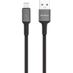 DeTech Кабел за данни DeTech DE-C39C, Type-C, 1.0m, Черен - 40202