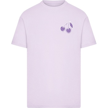 Mister Tee Тениска Paradise Cherries Tee lilac XXLUB-MT3998-00145 - Тъмносив, размер XXL