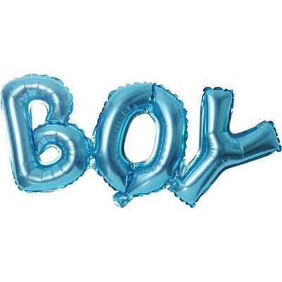 Cakesicq Fóliový balón Chlapec modrý 95x38cm