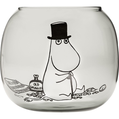 Muurla Свещник за чаена свещ Muurla Муминки Татко на Мумика 9, 5 см сив (741-095-02)