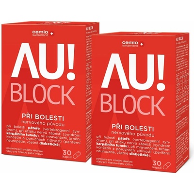 Cemio AU! BLOCK 30 kapslí