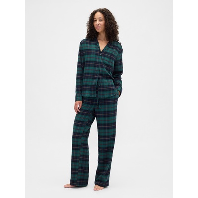 GAP Фланелени пижамни панталони GAP GAP | Zelen | ЖЕНИ | S