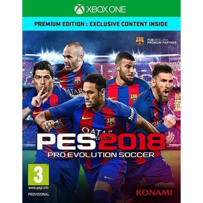 Konami PES 2018 Pro Evolution Soccer [Premium Edition] (Xbox One)