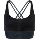 super. natural Дамски спортен сутиен super. natural Women's Lux Super Top Sports bra - Jet Black - размер XS (114-3596-0111)