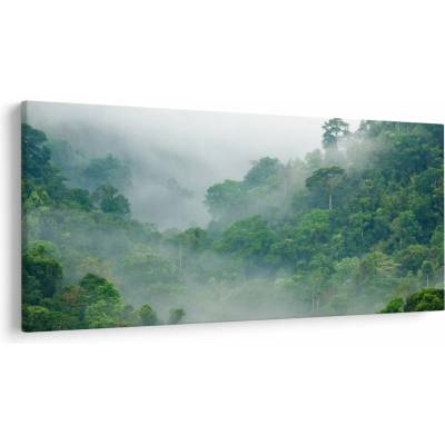 Obraz - Ranná hmla, jednodielne 250x125 cm