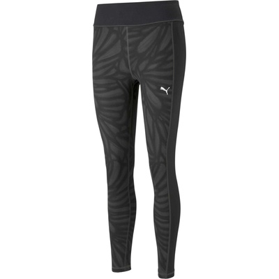 Puma dámske legíny TRAIN FAVORITES AOP HIGH WAIST 7/8 TIGHT čierna biela