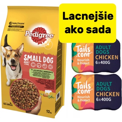 Pedigree Small s hovězím masem a zeleninou 12 kg