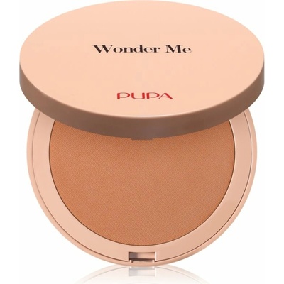 PUPA Milano Wonder Me Bronzer kompaktný bronzujúci púder pre dokonalú pleť 004 Dark Warm 7,5 g
