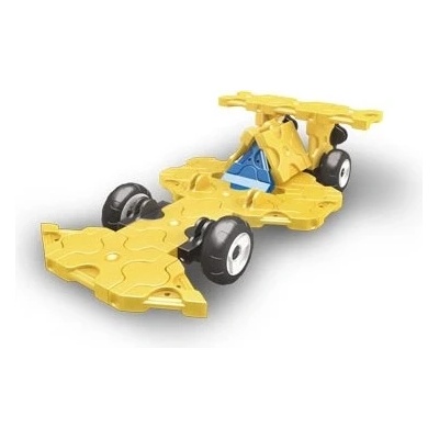 LaQ Hamacron Constructor Mini Racer Žlutý