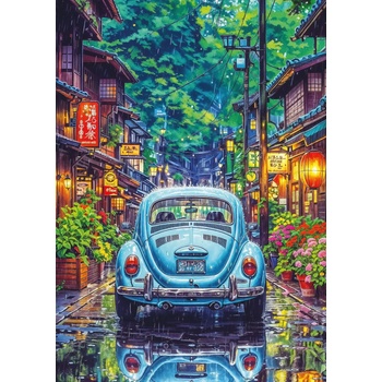 Art Puzzle - Puzzle Tokyo in the Rain - 500 piese