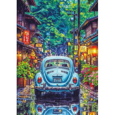 Art Puzzle - Puzzle Tokyo in the Rain - 500 piese