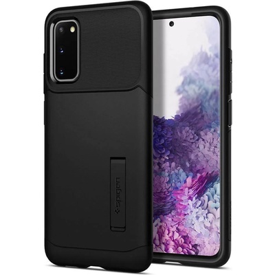 Spigen Slim Armor Case - хибриден кейс с висока степен на защита за Samsung Galaxy S20 (черен)