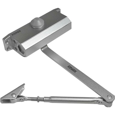 Kovoinox Hydraulický zavírač, max dveře 900mm a 60kg, Al, šedá