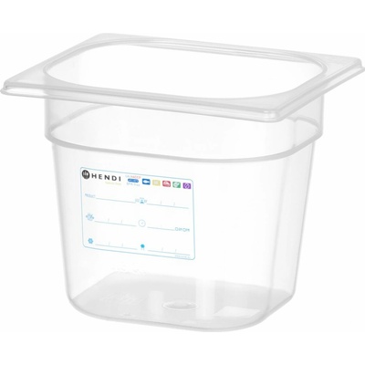Hendi Gastronádoba HACCP - GN 1/6, 150mm
