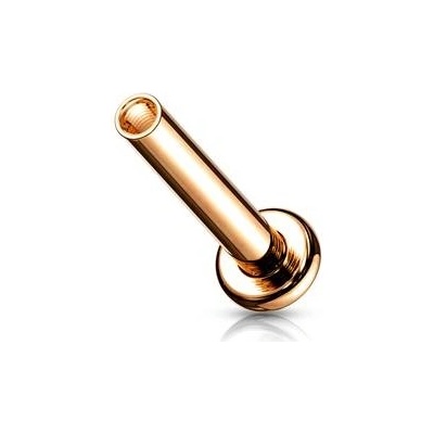 Šperky4U zlacená náhradní labreta vnitřní závit ND002RD-1208