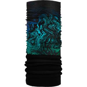 P. A. C P. A. C. Мъжки шал P. A. C. Recycling Fleece Tube scarf - Darkwaves - размер One Size (203-2391-0211)