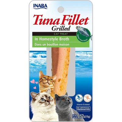 INABA Cat Grilled Tuna Fillet v rybom vývare 15 g