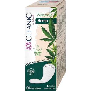 Cleanic Ежеднeвни дамски превръзки Naturals Hemp, 20 бр (3035180)