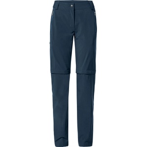 Vaude Дамски панталон със свалящи крачоли Vaude Women's Farley Stretch Zip Off T-Zip Pants II Walking trousers - Dark Sea - размер 40 (110-0760-0422)
