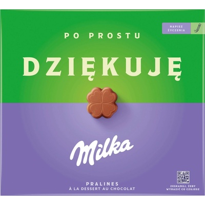 Milka mliečne čokolády s kakaovou náplňou 110 g