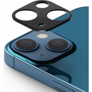Ringke Протектор за Камерата на iPhone 13 Mini, Ringke Full Cam Glass, Черен (8809818848771)