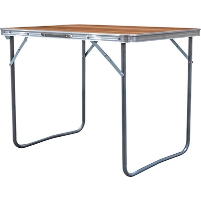 Aga MR2020 Skládací kempingový stolek 80x60x70 cm Hnědý – Zbozi.Blesk.cz