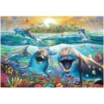 Anatolian - Puzzle Laughing Dolphins - 260 piese